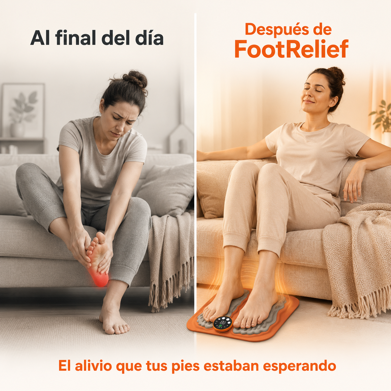 Masajeador de pies eléctrico