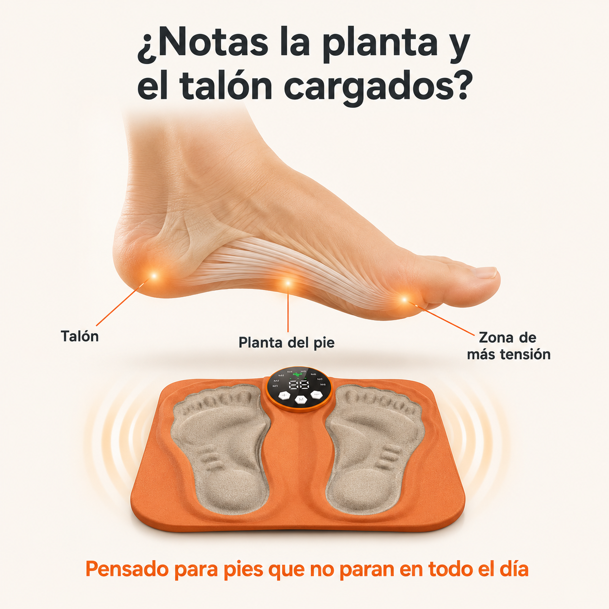 Masajeador de pies eléctrico